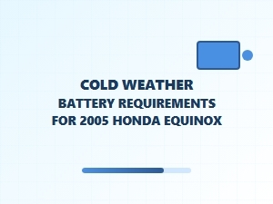 Cold Weather Battery Specifications for Honda Equinox